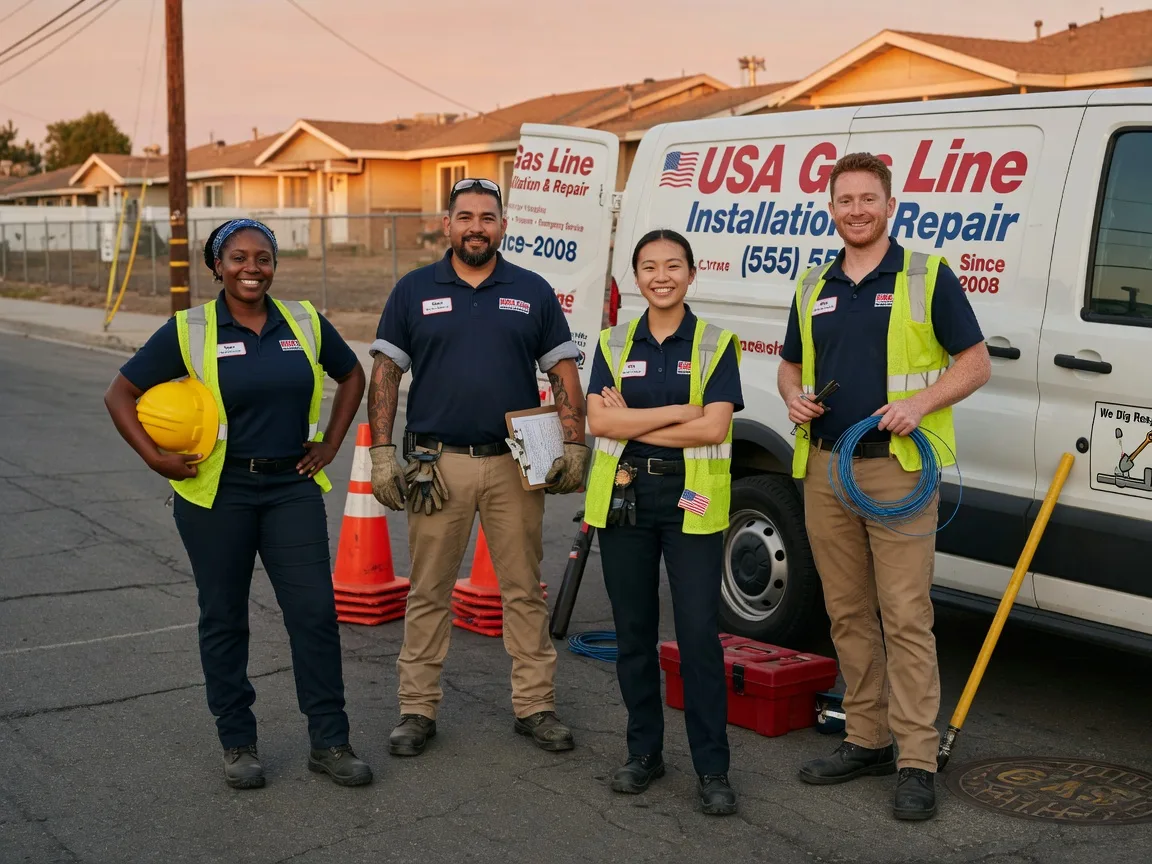 Gas Line Installation company in Sandy Hook, VA